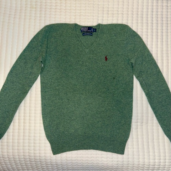 Ralph Lauren Other - Ralph Lauren Green V-Neck Sweater